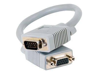 C2G Premium - Prodlužovací šňůra VGA - HD-15 (VGA) (M) do HD-15 (VGA) (F) - 1 m 81096