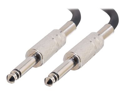 C2G Pro-Audio - Audio kabel - mono jack (M) do mono jack (M) - 1 m - stíněná kroucená dvoulinka (S/ 80388