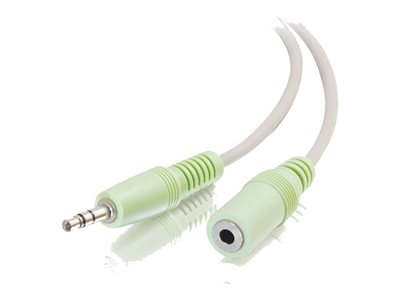C2G - Prodlužovací šňůra audio - stereo mini jack (M) do stereo mini jack (F) - 3 m - odstíněný 80101