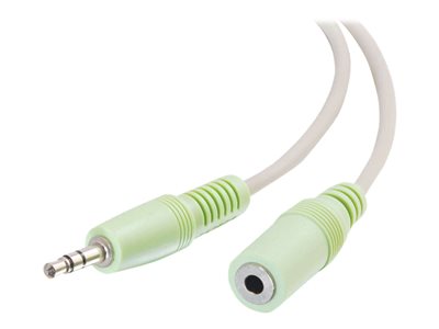 C2G - Prodlužovací šňůra audio - stereo mini jack (M) do stereo mini jack (F) - 7 m - odstíněný 80103
