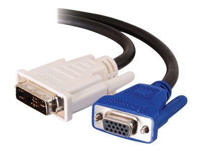 C2G - Prodlužovací šňůra VGA - DVI-A (M) do HD-15 (VGA) (F) - 2 m 81216