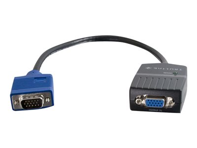 C2G TruLink 2-Port UXGA Monitor Splitter - Separátor video - 2 x VGA - desktop 89032