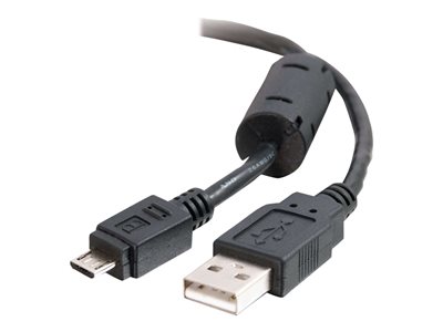 C2G USB 2.0 A to Micro B Cable - Kabel USB - Micro USB typ B (M) do USB (M) - USB 2.0 OTG - 1 m - č 81702 27366