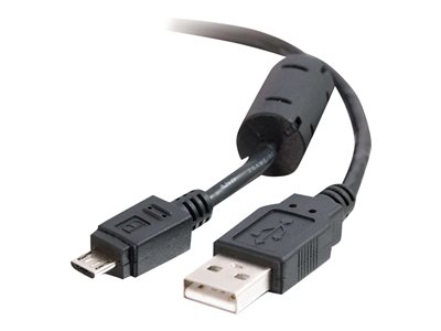 C2G USB 2.0 A to Micro B Cable - Kabel USB - USB (M) do Micro USB typ B (M) - USB 2.0 OTG - 2 m - č 81701 27365
