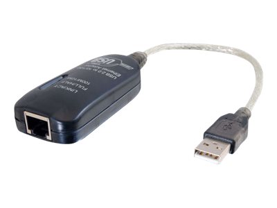 C2G USB 2.0 To Fast Ethernet Adapter - Síťový adaptér - USB 2.0 - 10/100 Ethernet 81672