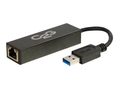 C2G USB 3.0 to Gigabit Ethernet Network Adapter - Síťový adaptér - USB 3.0 - Gigabit Ethernet x 1 81693