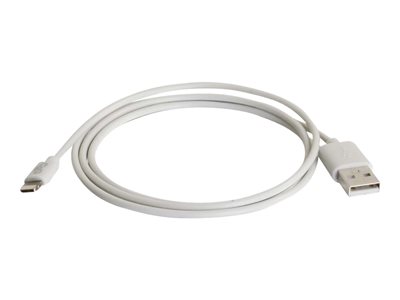 C2G USB A Male to Lightning Male Sync and Charging Cable - Kabel Lightning - Lightning (M) do USB ( 86051