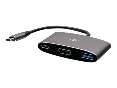 C2G USB C Docking Station with 4K HDMI, USB, and USB C - Power Delivery up to 100W - Dokovací stani C2G54460
