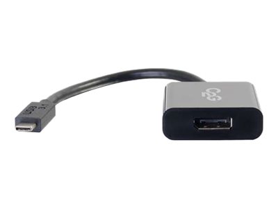 C2G USB C to DisplayPort Adapter Converter - USB Type C to DisplayPort Black - Externí video adapté 80521