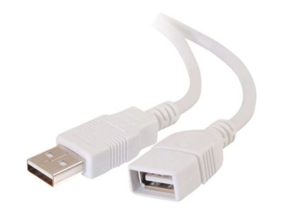 C2G USB Extension Cable - Prodlužovací šňůra USB - USB (F) do USB (M) - 1 m 81570 19003
