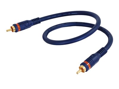 C2G Velocity - Digitální audio kabel (koaxiální) - RCA (M) do RCA (M) - 3 m - třikrát stíněný koaxi 80265