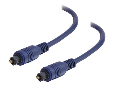 C2G Velocity - Digitální audio kabel (optický) - TOSLINK (M) do TOSLINK (M) - 3 m - optické vlákno 80325