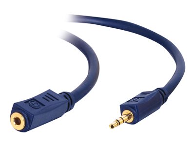 C2G Velocity - Prodlužovací šňůra audio - stereo mini jack (M) do stereo mini jack (F) - 5 m - odst 80287