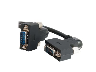 C2G VGA270 UXGA Monitor Cable - Kabel VGA - HD-15 (VGA) (M) do HD-15 (VGA) (M) - 10 m - křídlové šr 81156