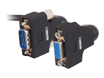 C2G VGA270 UXGA Monitor Extension Cable - Prodlužovací šňůra VGA - HD-15 (VGA) (M) do HD-15 (VGA) ( 81146