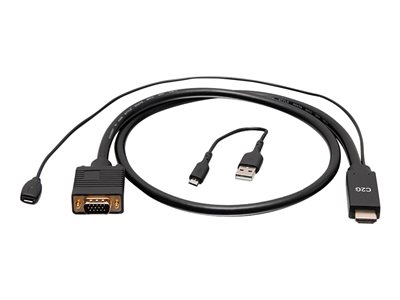 C2G41473, 10ft/3M HDMI to VGA Cable 1080P 60Hz