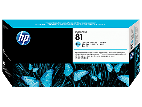 C4954A HP 81 LIGHT CYAN head DG5000