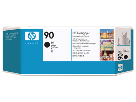 C5054A HP No. 90 Black Printhead and Printhead Cleaner