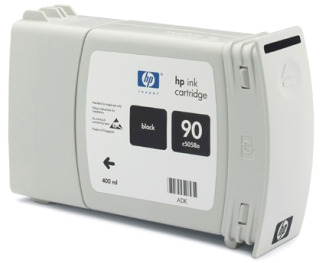 C5058A HP No. 90 Black Ink Cartridge (400 ml)