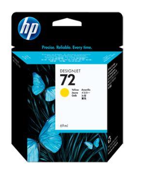 C9400A HP #72 69 ml Yellow Ink Cartridge DG T1100