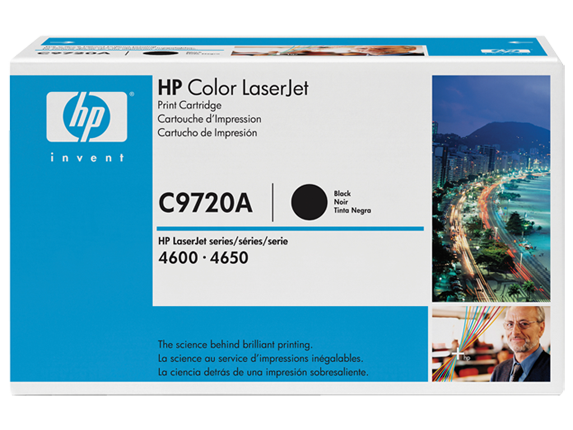 C9720A Toner Black Color LaserJet 4600/4650