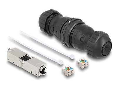 Cable connector LSA to LSA Cat.6A IP68 d, Cable connector LSA to LSA Cat.6A IP68 d 67045