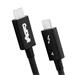 CalDigit kábel Thunderbolt 4 Cable 40Gb/s 100W 2m - Black CD-TB4-A20B-540