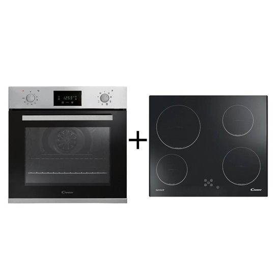 CANDY FCP605XL/ECH64CC rura s ventilatorom + sklokeramicka varna doska 8016361986909