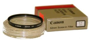 CANON 52 mm UV filtr 2589A001