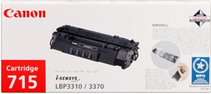 Canon 715 - Černá - originál - kazeta s barvivem - pro i-SENSYS LBP3310, LBP3370 1975B002