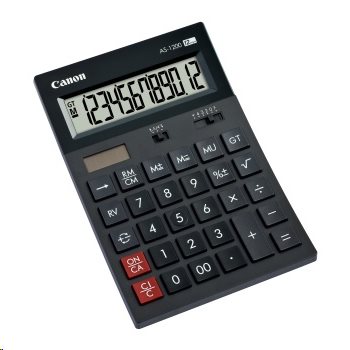 Canon AS-1200 12-číslicová polo-stolová kalkulačka 4599B001