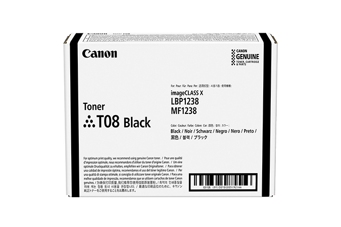 Canon cartridge i-SENSYS X C1238 black (T08) 3010C006