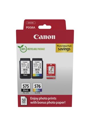 Canon CARTRIDGE PG-575/CL-576 PVP pro PIXMA TS355xi, TR475xi (100 str.) 5438C004