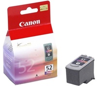 Canon CL-52 - Barva (světle azurová, světle purpurová, černá) - originál - inkoustový zásobník - pr 0619B001