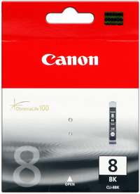 Canon CLI-8BK - 13 ml - černá - originál - inkoustový zásobník - pro PIXMA iP4300, iP4500, iP5300, 0620B001