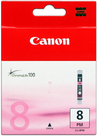 Canon CLI-8PM - Foto magenta - originál - inkoustový zásobník - pro PIXMA iP6600D, iP6700D, MP950, 0625B001