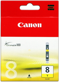 Canon CLI-8Y - 13 ml - žlutá - originál - inkoustový zásobník - pro PIXMA iP3500, iP4500, iP5300, M 0623B001
