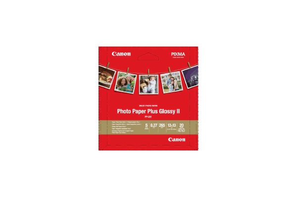Canon fotopapír PP-201 - Square 13x13cm (5x5inch) - 275g/m2 - 20 listů - lesklý 2311B060