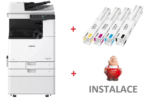 Canon iR-C3326i + podstavec + sada tonerov C-EXV65 (Bk, C, M, Y) + inštalácia 5965C005c