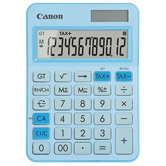Canon kalkulačka LS-125KB-PBL, modrá, vrecková, dvanásťmiestna 6819C003