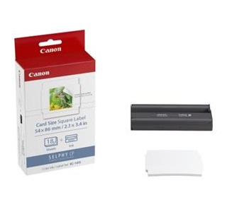 Canon KC-18IS papier + ink (18ks/54 x 86mm) + držiak papier PCC-CP400 6202B003