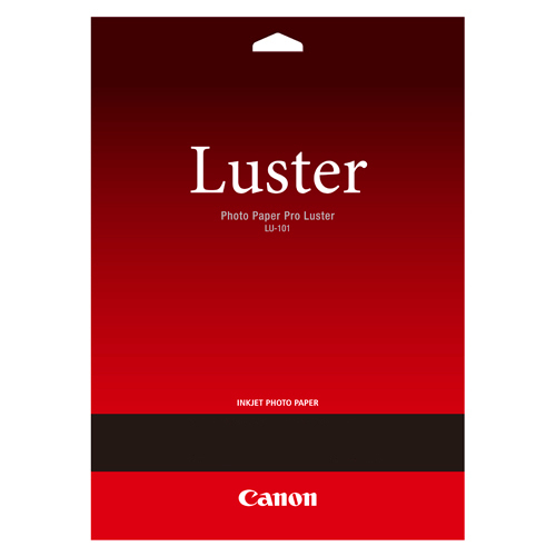 Canon LU-101 Photo Paper, foto papier, lesklý, biely, A3, 260 g/m2, 20 ks, 6211B007, atramentový