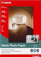 Canon Matte Photo Paper, foto papier, matný, biely, A4, 170 g/m2, 50 ks, MP-101 A4, atramentový 7981A005