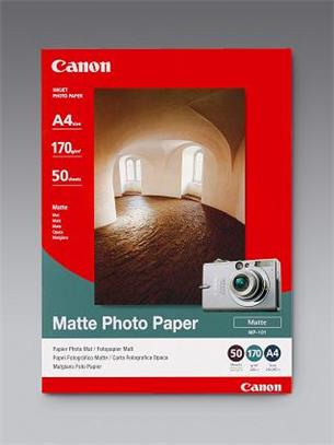 Canon Matte Photo Paper, foto papier, matný, MP-101 A3, biely, A3, 170 g/m2, 40 ks, 7981A008, atram