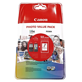 Canon originál ink Canon PG-540L/CL-541XL Photo Value Pack, black/color, 5224B007, Canon 2-pack Pix