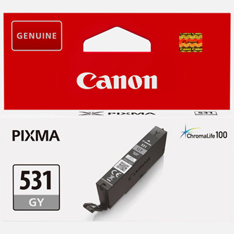 Canon originál ink CLI-531 GY, 6122C001, grey, 324str., Canon Pixma TS8750, TS8751