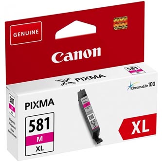 Canon originál ink CLI-581M XL, magenta, 8,3ml, 2050C001, very high capacity, Canon PIXMA TR7550,TR