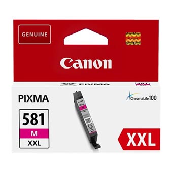 Canon originál ink CLI-581M XXL, magenta, 11.7ml, 1996C001, very high capacity, Canon PIXMA TR7550,