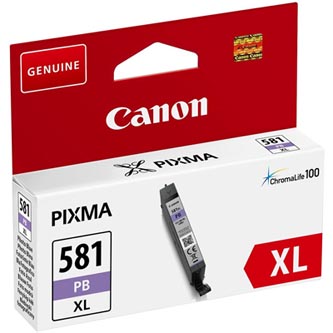 Canon originál ink CLI-581PB XL, photo blue, 8,3ml, 2053C001, very high capacity, Canon PIXMA TR755
