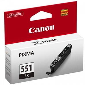 Canon originál ink CLI551BK, black, 7ml, 6508B001, Canon PIXMA iP7250, MG5450, MG6350, MG7550